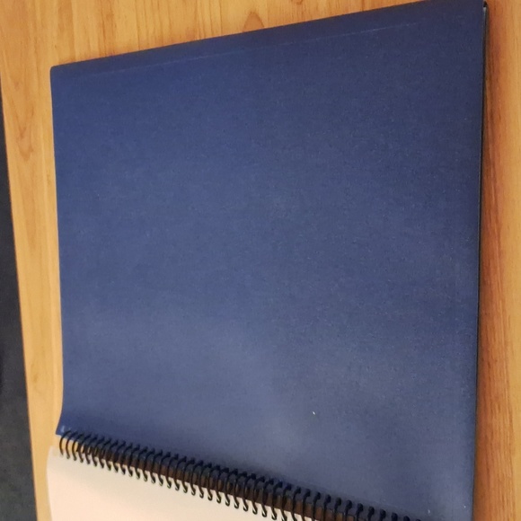 8 Pocket Project Organizer blue letter size new - Picture 2 of 5